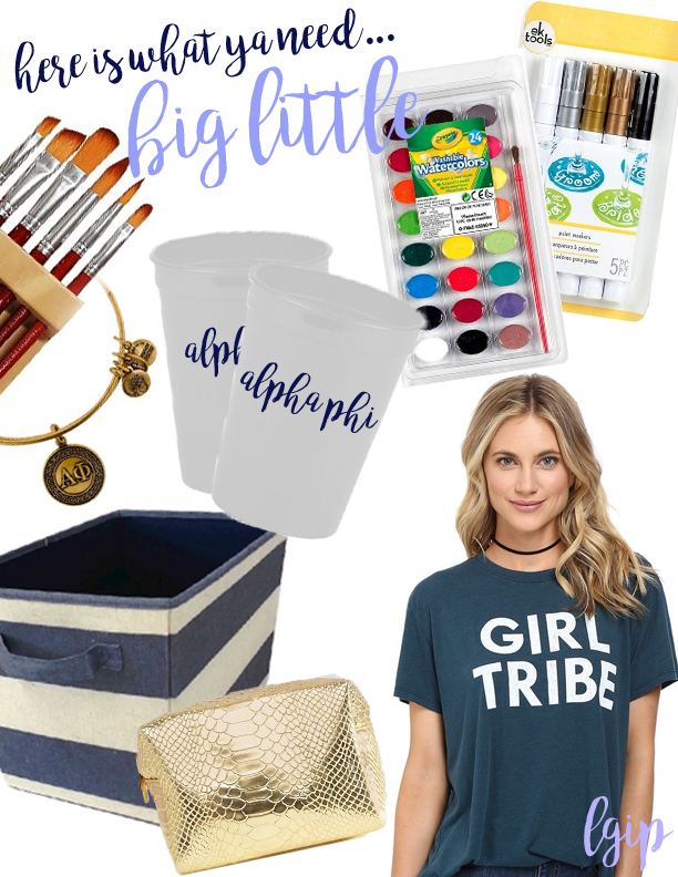 big-little-shopping-list